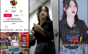 Hot tiktoker Như Lê lộ clip bị quay lén lúc đi đái lau bím